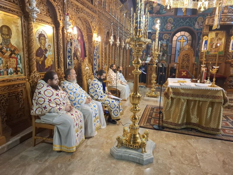 Η αρχαιοπρεπής Θεία Λειτουργία του Αγίου Ιακώβου Αδελφοθέου στη Δράμα